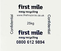 Confidential Waste Recycling Bag
