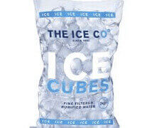 Low Melt ice cube bag