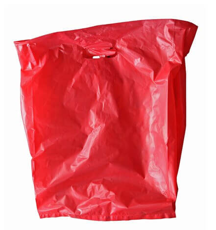 Red Polythene Bag