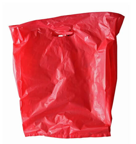 polythene bag coloured red Red Polythene Bag