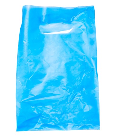 Blue polythene bag Plastic Carrier Bag