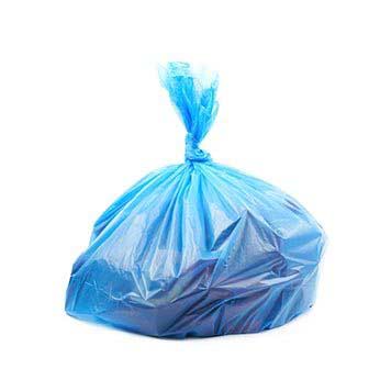 Polythene waste sack