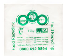 Food Waste Polythene Bags