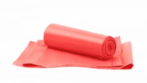 Red Degradable Polythene Bags