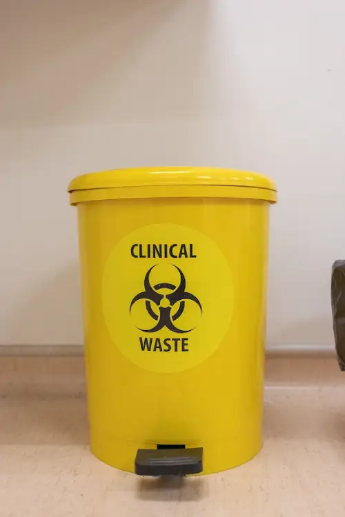 clinical waste bin