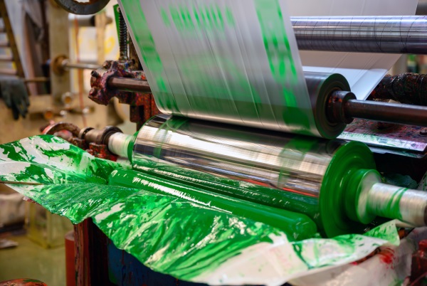Printed polythene outlet